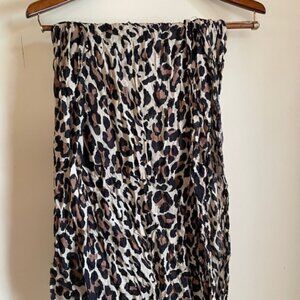 ALDO Leopard Print Large Shawl